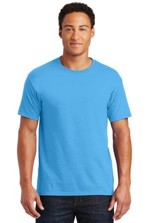 JERZEES?? -  Dri-Power?? 50/50 Cotton/Poly T-Shirt Aquatic Blue.8490
