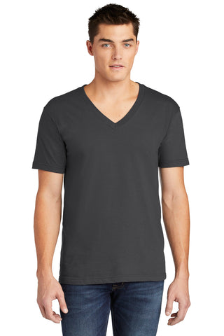 American Apparel  Fine Jersey V-Neck T-Shirt 2456W