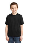 JERZEES?? - Youth Dri-Power?? 50/50 Cotton/Poly T-Shirt Black.12563