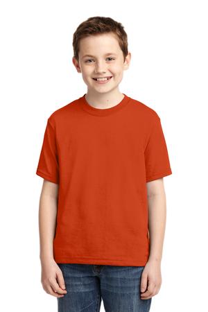 JERZEES?? - Youth Dri-Power?? 50/50 Cotton/Poly T-Shirt Burnt Orange.22099
