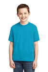 JERZEES?? - Youth Dri-Power?? 50/50 Cotton/Poly T-Shirt California Blue.21068