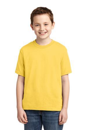 JERZEES?? - Youth Dri-Power?? 50/50 Cotton/Poly T-Shirt Island Yellow.15913