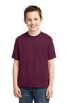 JERZEES?? - Youth Dri-Power?? 50/50 Cotton/Poly T-Shirt Maroon.11255