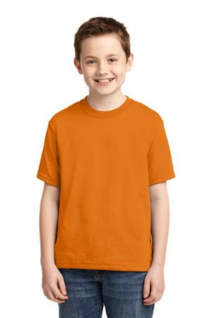 JERZEES?? - Youth Dri-Power?? 50/50 Cotton/Poly T-Shirt Tennessee Orange.31035
