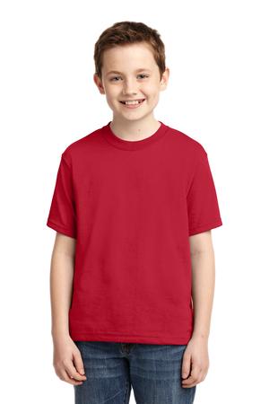 JERZEES?? - Youth Dri-Power?? 50/50 Cotton/Poly T-Shirt True Red.18451