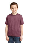 JERZEES?? - Youth Dri-Power?? 50/50 Cotton/Poly T-Shirt Vintage Heather Maroon.46225