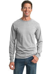 JERZEES?? - Dri-Power?? 50/50 Cotton/Poly Long Sleeve T-Shirt Ash.40174