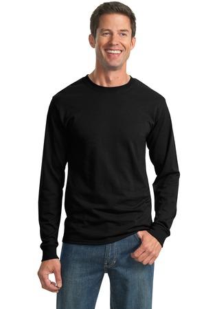 JERZEES?? - Dri-Power?? 50/50 Cotton/Poly Long Sleeve T-Shirt Black.35432