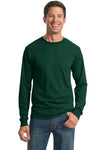 JERZEES?? - Dri-Power?? 50/50 Cotton/Poly Long Sleeve T-Shirt Forest Green.21950