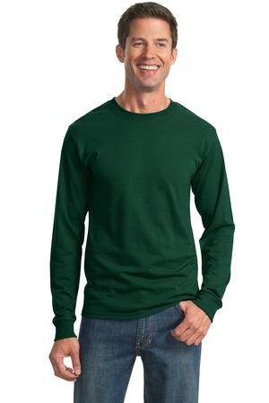 JERZEES?? - Dri-Power?? 50/50 Cotton/Poly Long Sleeve T-Shirt Forest Green.21950