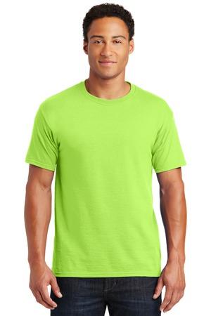 JERZEES?? -  Dri-Power?? 50/50 Cotton/Poly T-Shirt Neon Green.44638