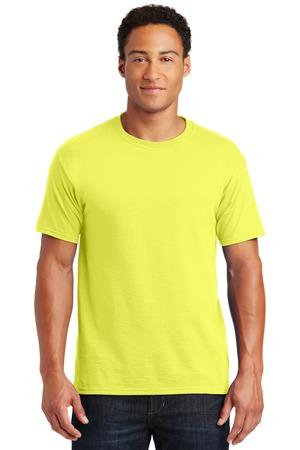 JERZEES?? -  Dri-Power?? 50/50 Cotton/Poly T-Shirt Neon Yellow.46902
