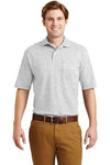 JERZEES?? -SpotShieldƒ?› 5.6-Ounce Jersey Knit Sport Shirt with Pocket. 436MP
