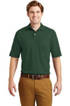 JERZEES?? -SpotShieldŸ?? 5.6-Ounce Jersey Knit Sport Shirt with Pocket Forest Green.4174