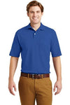 JERZEES?? -SpotShieldŸ?? 5.6-Ounce Jersey Knit Sport Shirt with Pocket Royal.4400