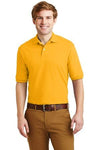 JERZEES?? - SpotShieldŸ?? 5.6-Ounce Jersey Knit Sport Shirt Gold.35674