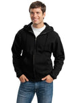 JERZEES?? Super Sweats?? NuBlend?? - Full-Zip Hooded Sweatshirt Black.48235