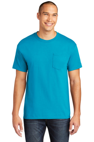 Gildan  Heavy Cotton  100 Cotton Pocket T-Shirt 5300