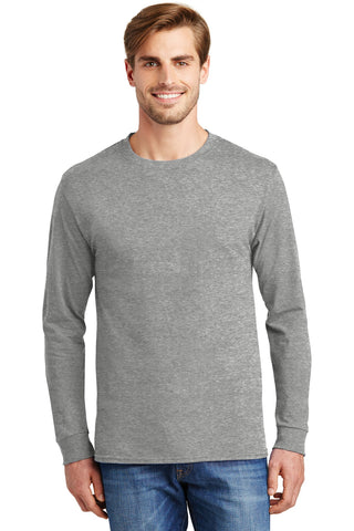 Hanes - Authentic 100 Cotton Long Sleeve T-Shirt  5586