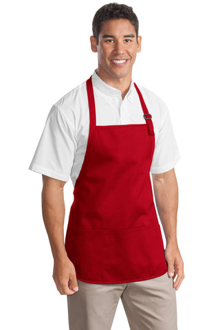 Port Authority   Medium-Length Apron with Pouch Pockets   A510