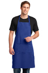 Port Authority   Easy Care Extra Long Bib Apron with Stain Release  A700