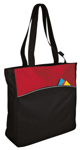 Port Authority   - Two-Tone Colorblock Tote  B1510