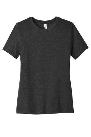 BELLA+CANVAS ?? Women's Relaxed Jersey Short Sleeve Tee Charcoal-Black Triblend.47409
