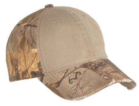 Port Authority   Camo Cap with Contrast Front Panel  C807