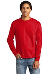 Champion Heritage 5.2-Oz. Jersey Long Sleeve Tee Red.16511