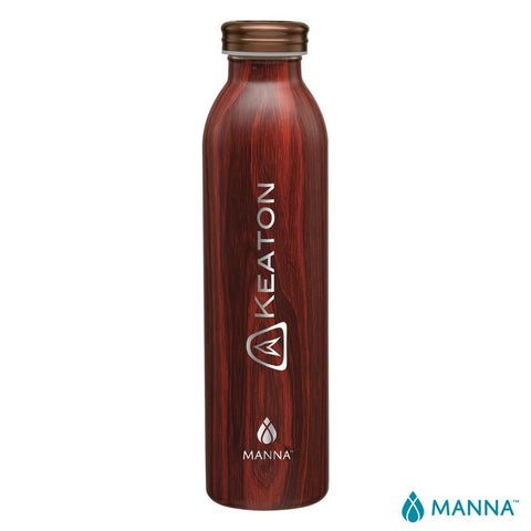 Manna™ 20 oz. Retro Stainless Steel Water Bottle