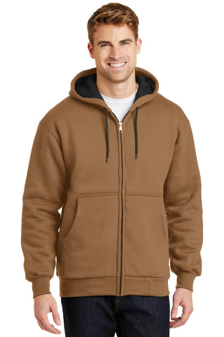 CornerStone - Heavyweight Full-Zip Hooded Sweatshirt with Thermal Lining  CS620