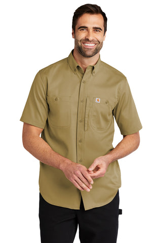 Carhartt Rugged ProfessionalŸ Series Short Sleeve Shirt Dark Khaki.37273