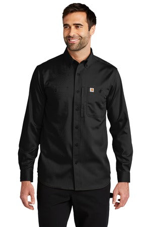 Carhartt Rugged ProfessionalŸ Series Long Sleeve Shirt Black.45840