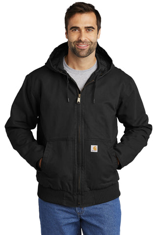 Carhartt Washed Duck Active Jac Black.39307