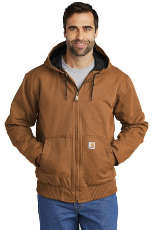 Carhartt Washed Duck Active Jac Carhartt Brown.20553
