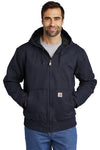 Carhartt Washed Duck Active Jac Navy.26810