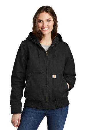 Carhartt?? Women's Washed Duck Active Jac Black.49914