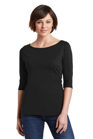 District Womens Perfect Weight 34-Sleeve Tee DM107L