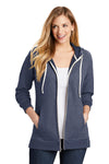 District  Womens Perfect Tri  French Terry Full-Zip Hoodie DT456