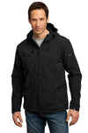 Port Authority   Textured Hooded Soft Shell Jacket  J706