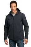 Port Authority   Textured Hooded Soft Shell Jacket  J706