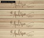 JENGA® GIANT™ CUSTOM™ 5' JS7 ENGRAVED AND PERSONALIZED