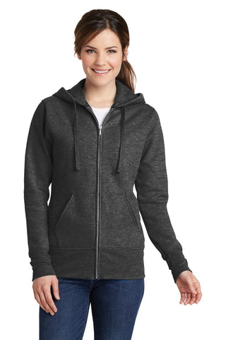 Port  Company Ladies Core Fleece Full-Zip Hooded Sweatshirt LPC78ZH