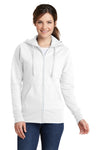 Port  Company Ladies Core Fleece Full-Zip Hooded Sweatshirt LPC78ZH