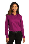 Port Authority   Ladies Long Sleeve SuperPro React   Twill Shirt  LW808
