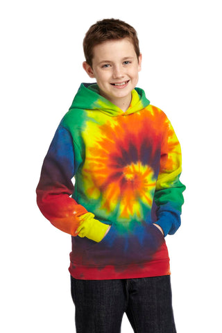 Port  Company Youth Tie-Dye Pullover Hooded Sweatshirt PC146Y