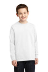 Port  Company Youth Long Sleeve Core Cotton Tee PC54YLS