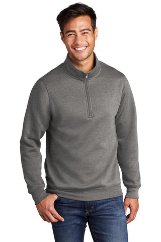 Port  Company  Core Fleece 14-Zip Pullover Sweatshirt PC78Q