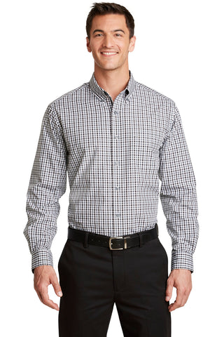 Port Authority   Long Sleeve Gingham Easy Care Shirt  S654