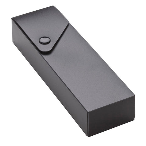 WCP11 - Black Rectangular Button Gift Box Black Rectangular Button Gift Box